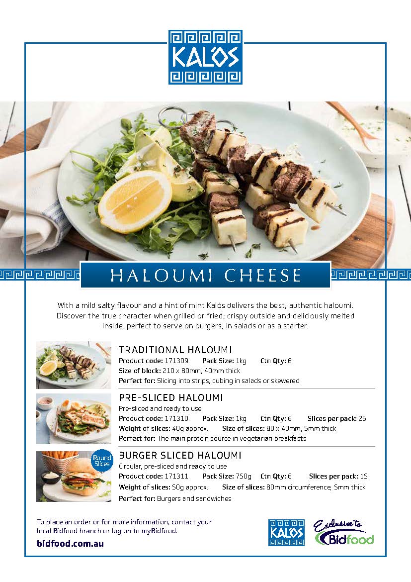 19676 Kalos Haloumi Sep-Oct Catalogue Ad