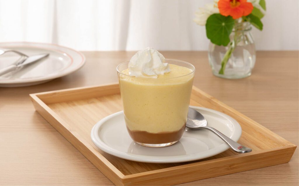 Dewfresh blog ways to use fruit puree banana mousse 800x500 1