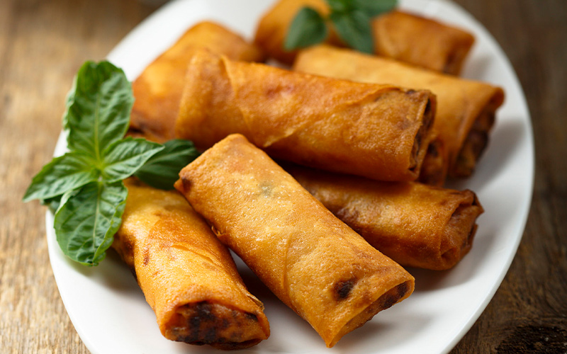 Spring rolls blog supporting