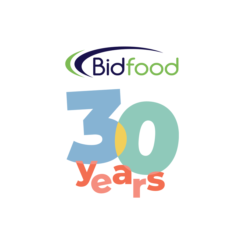 Bidfood 30th Logo Lockup Web